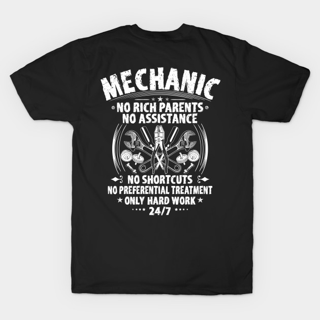 Mechanic/Mechanics/Hard Work/Gearhead/Gift/Present by Krautshirts